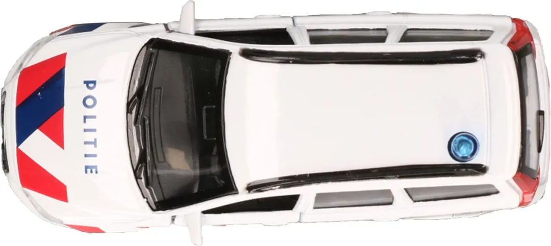 Kids Globe Politie Volvo V70 Licht & Geluid - Wit