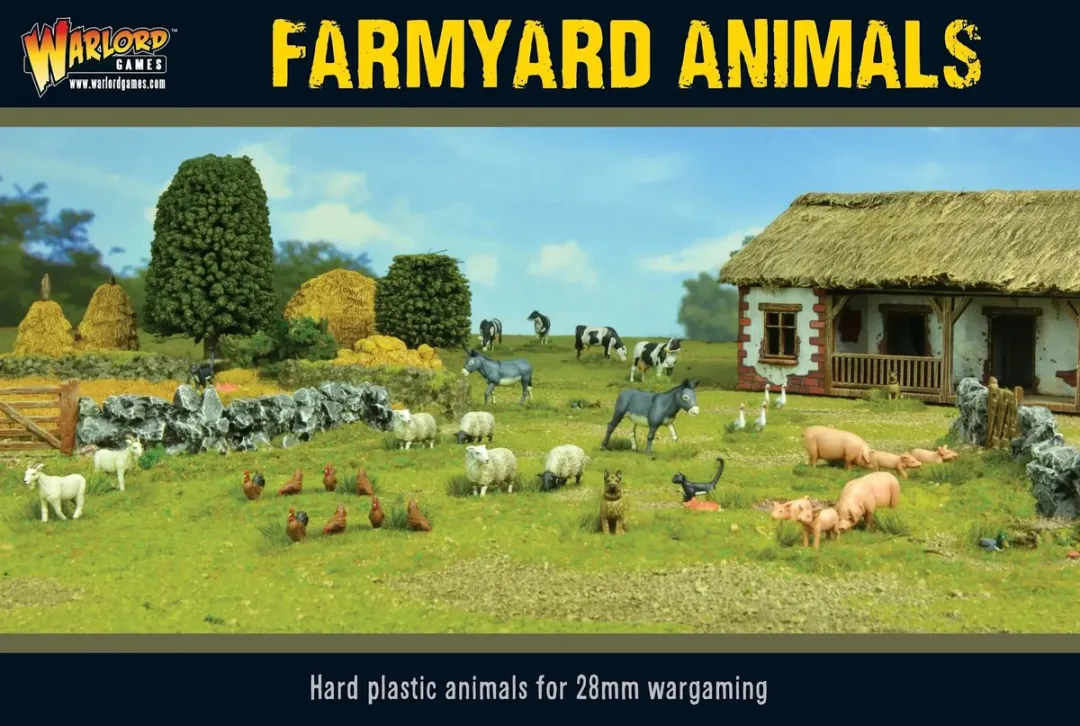 Warlord Games Farmyard Animals Bolt Action