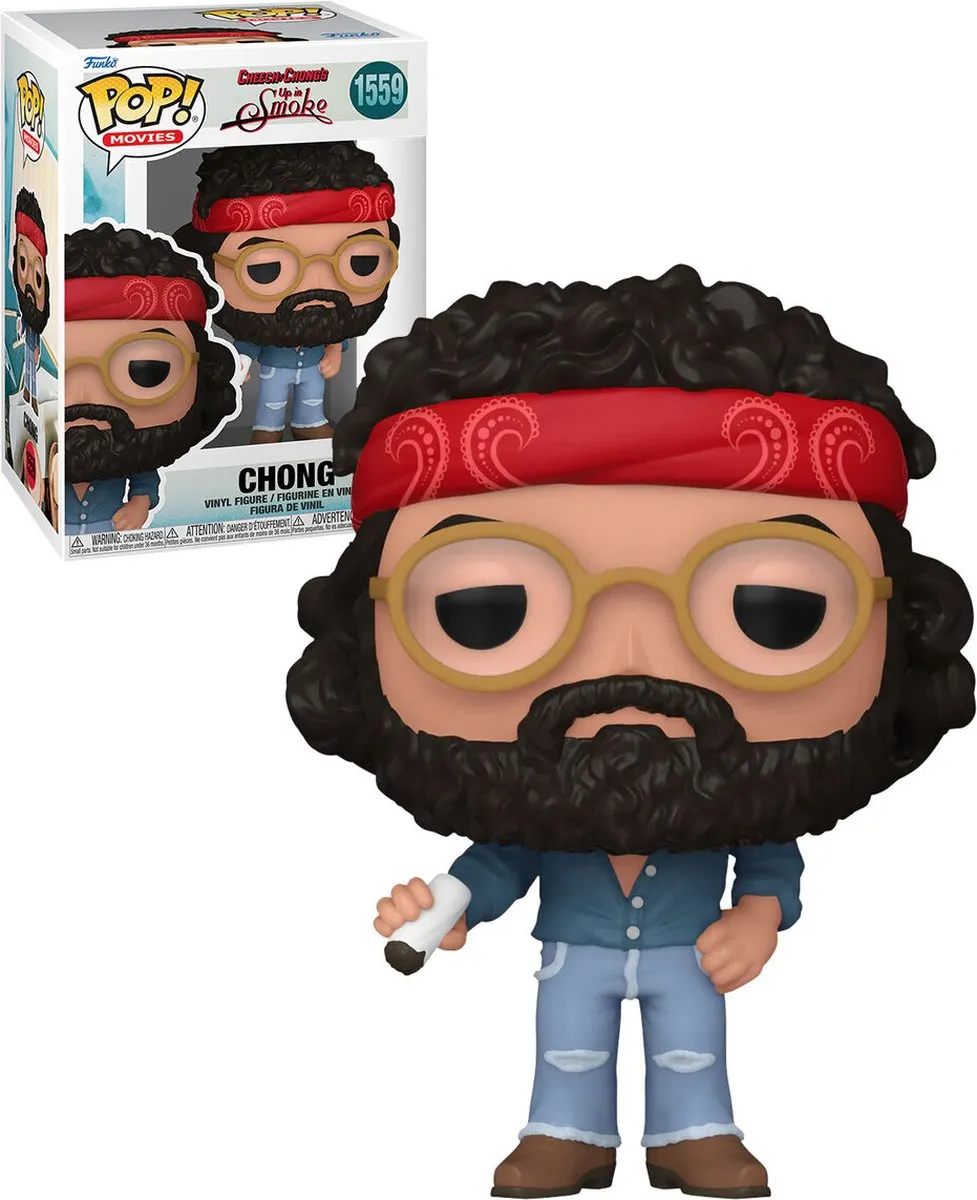 Funko POP! Movies Cheech & Chong Up In Smoke #1559 Chong - Rood - afbeelding 2 van 2