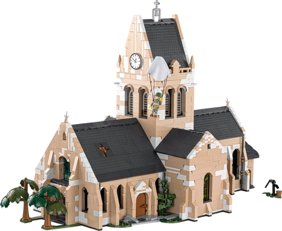 Cobi Kerk Sainte-Mère-Eglise D-Day COBI-2299