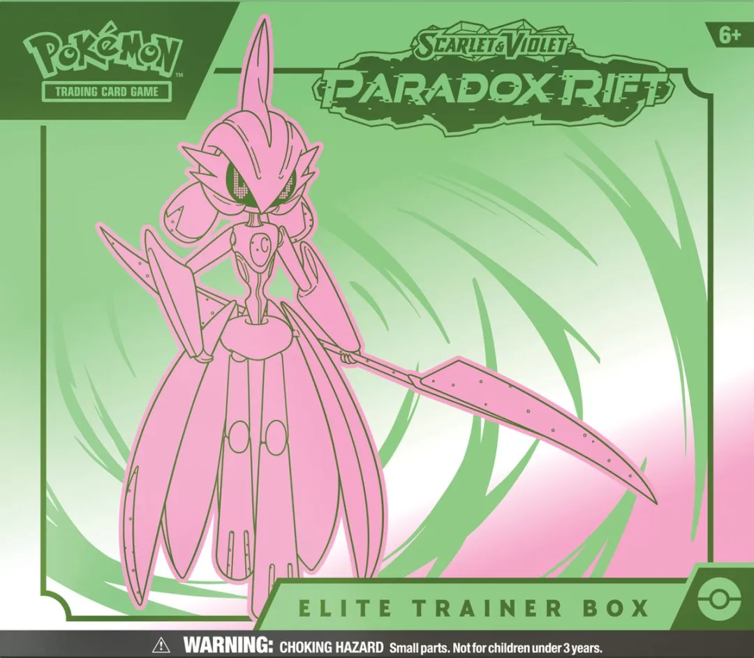 Pokémon Scarlet & Violet Paradox Rift Elite Trainer Box Iron Valiant - afbeelding 2 van 6