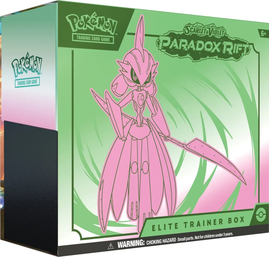 Pokémon Scarlet & Violet Paradox Rift Elite Trainer Box Iron Valiant