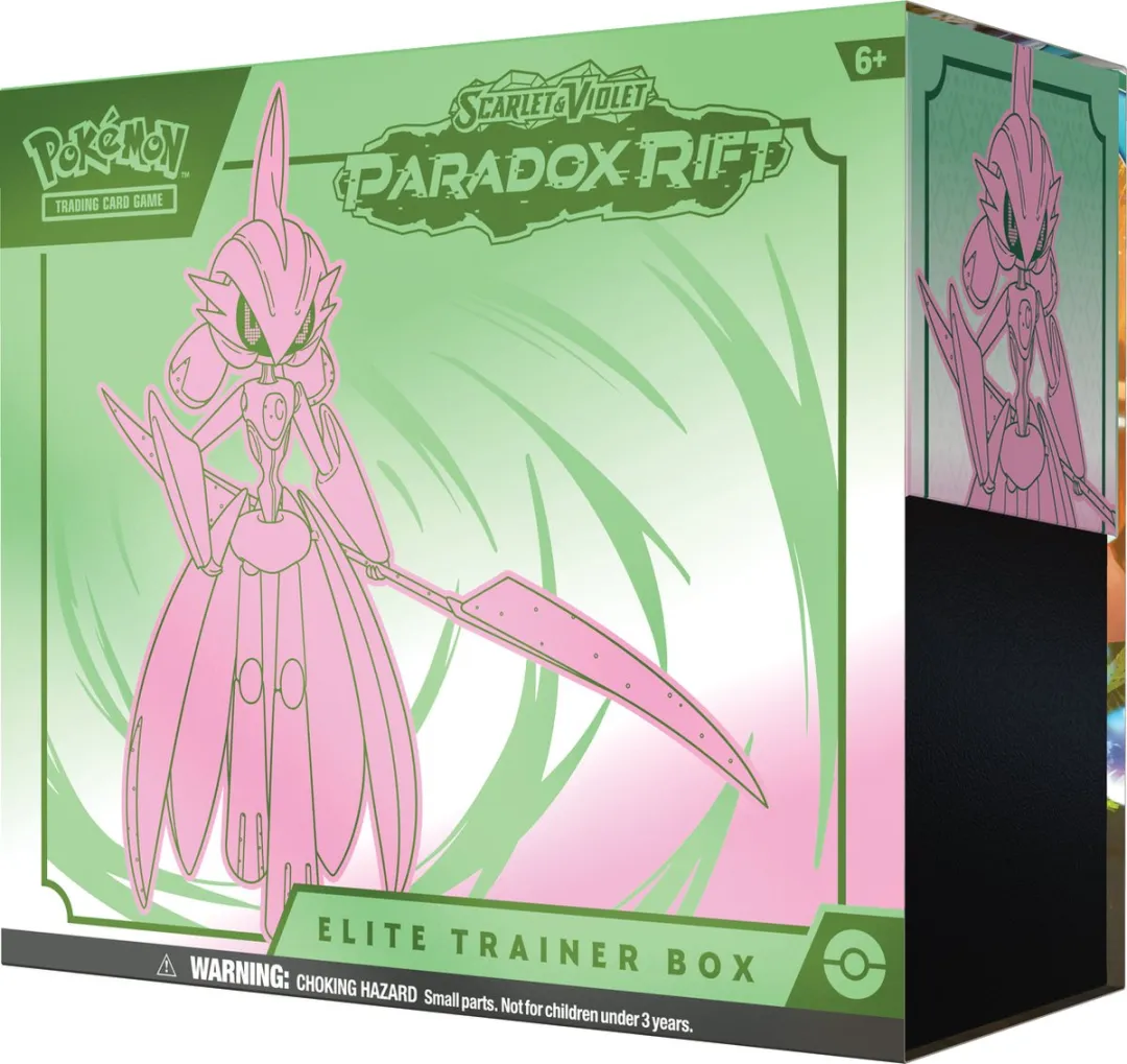 Pokémon Scarlet & Violet Paradox Rift Elite Trainer Box Iron Valiant - afbeelding 3 van 6