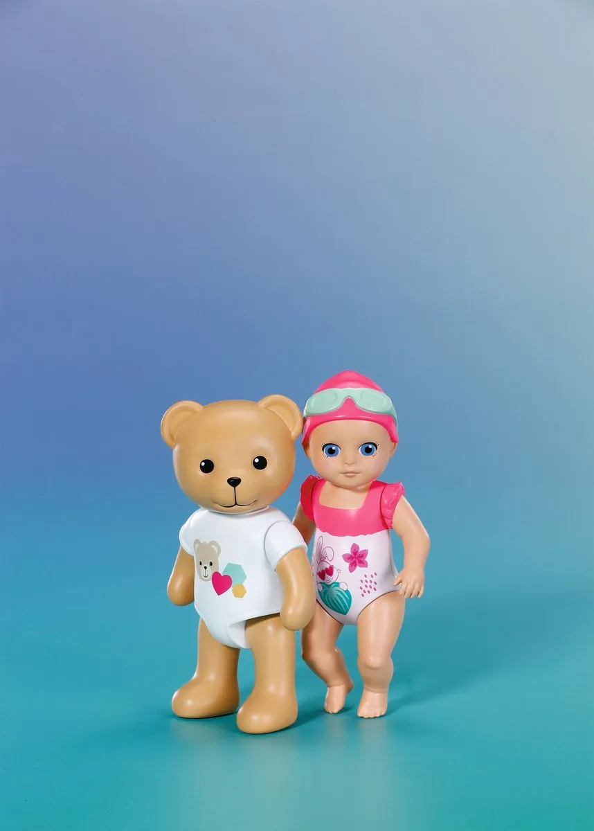 Baby Born Pop Speelset Bad en Kleding Multicolor