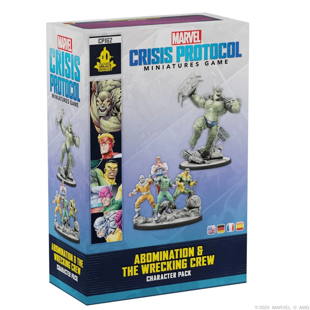 Atomic Mass Games Marvel AMCP162 Abomination & Wrecking Crew Speelset