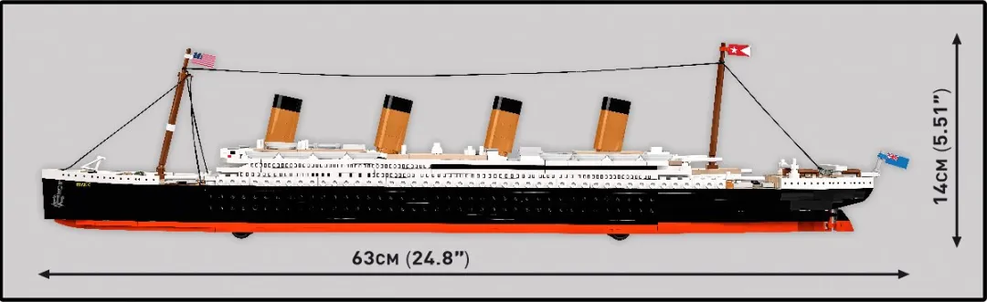 Cobi 1688 R.M.S. Titanic