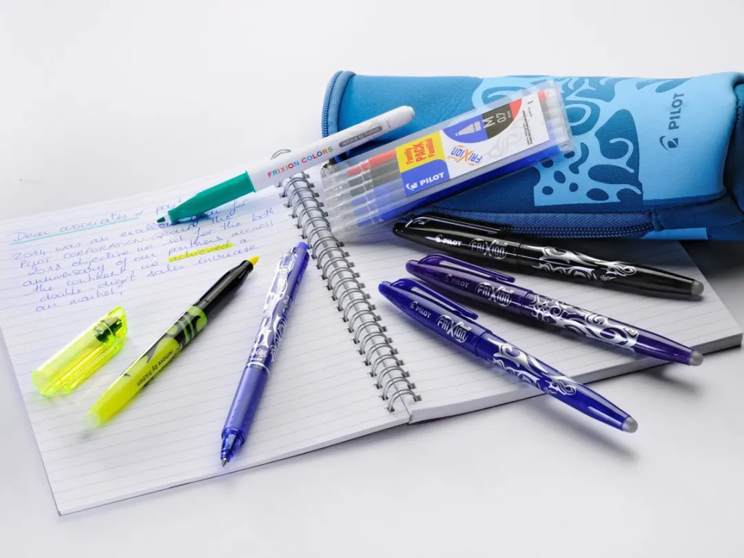 Pilot FriXion Colors Medium Zwart 2,5mm - 12 Stuks