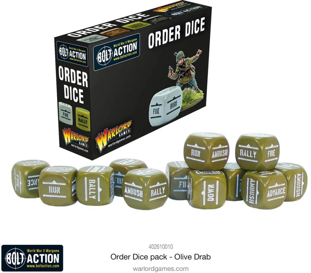 Warlord Games Order Dice