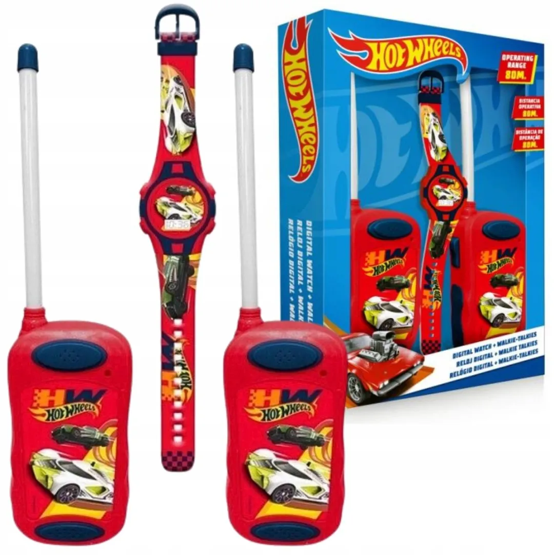 Hot Wheels Walkie Talkies & Digitaal Horloge