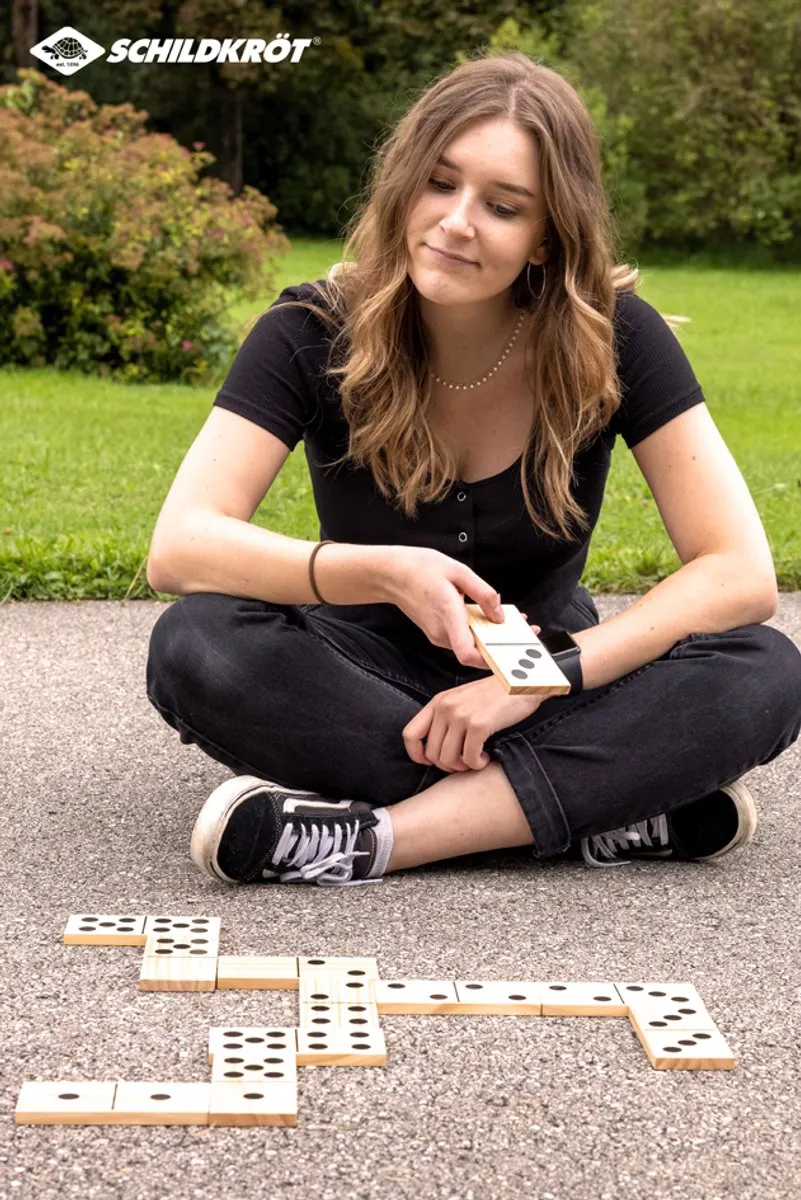 Schildkröt Domino Houten Spel 970314 - 1 Stuk