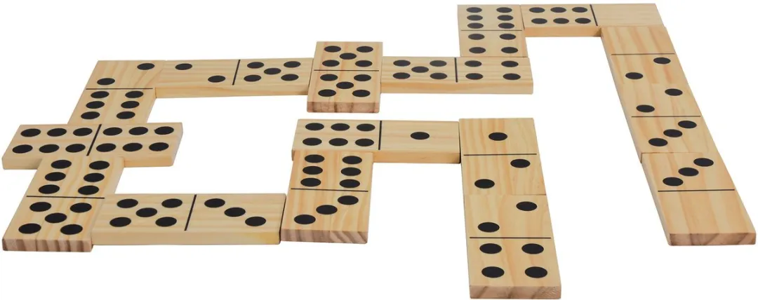 Schildkröt Domino Houten Spel 970314