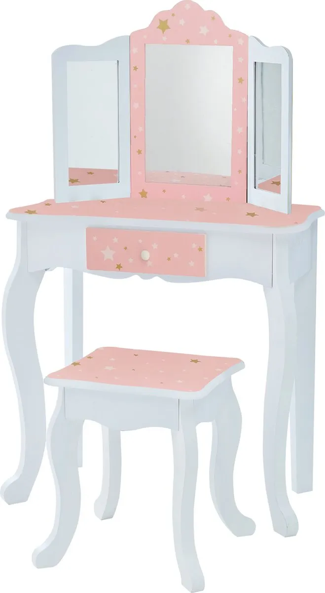 Teamson Kids Houten Kaptafel Set