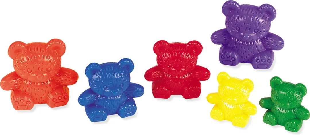 Learning Resources Three Bear Family LER0744 - Meerkleurig