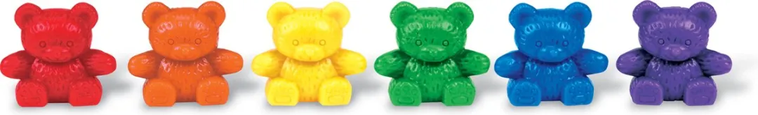 Learning Resources Three Bear Family LER0744 - Meerkleurig