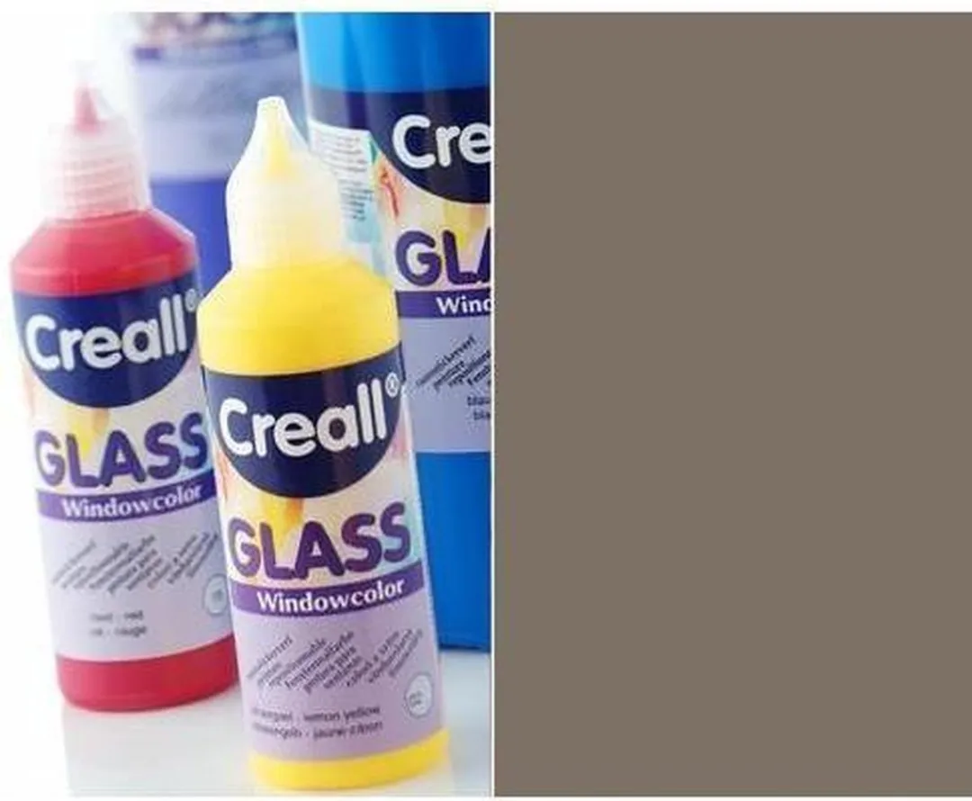 Creall Glas Verf Contour 80ml - Lood