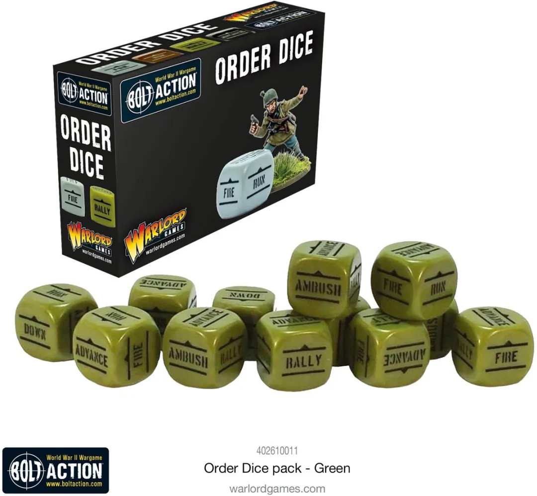 Warlord Games Order Dice Pack