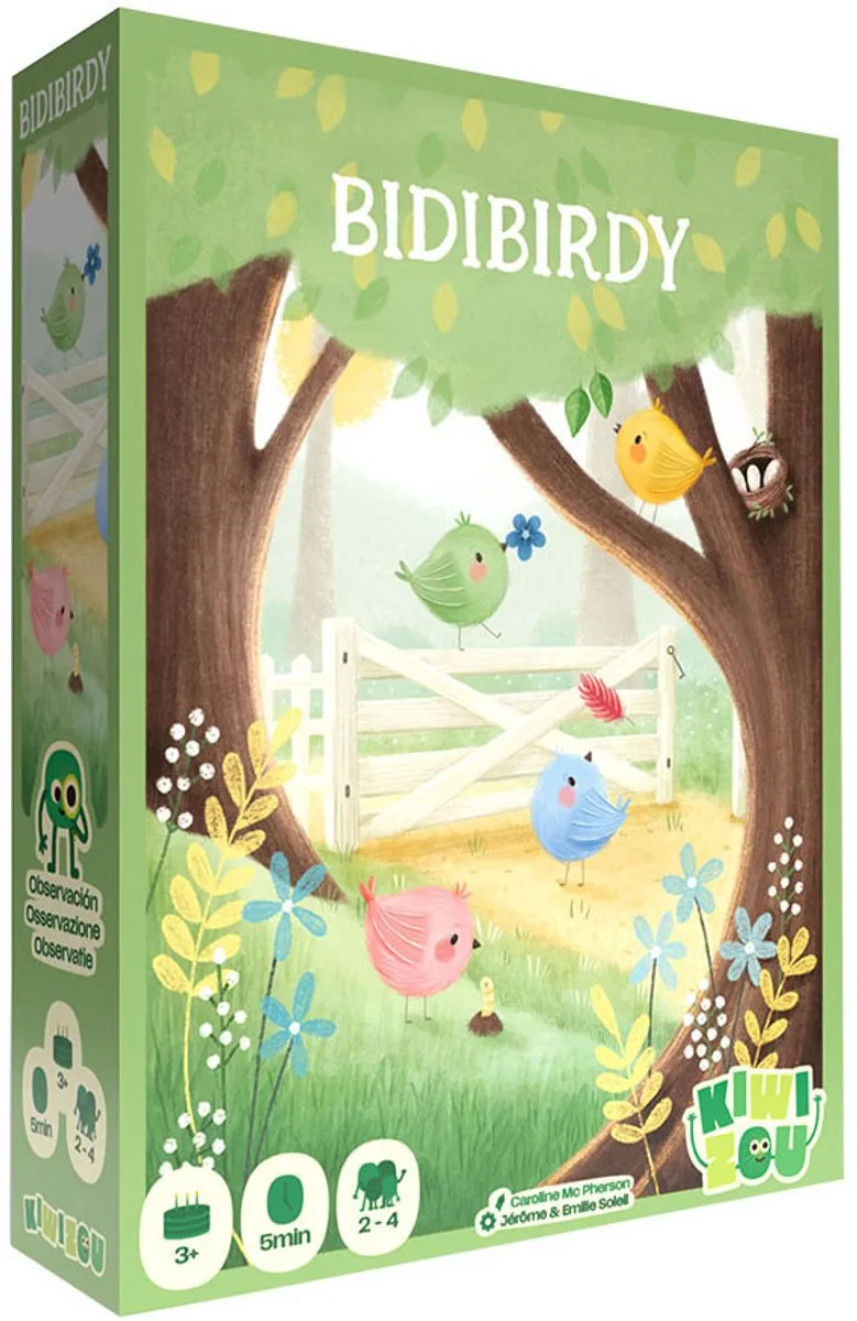 Geronimo Games KiwiZou Bidibirdy Kaartspel