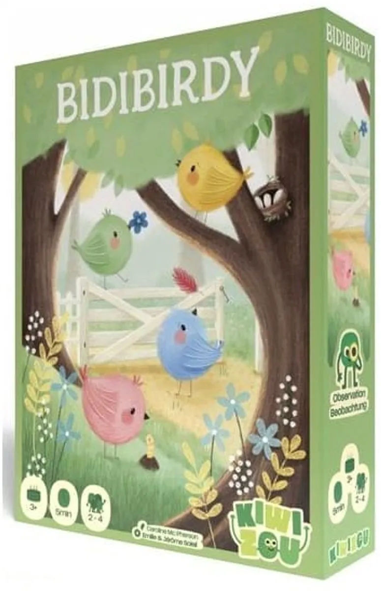 Geronimo Games KiwiZou Bidibirdy Kaartspel