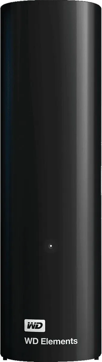 Western Digital Elements Desktop 12TB Externe Harde Schijf - Zwart
