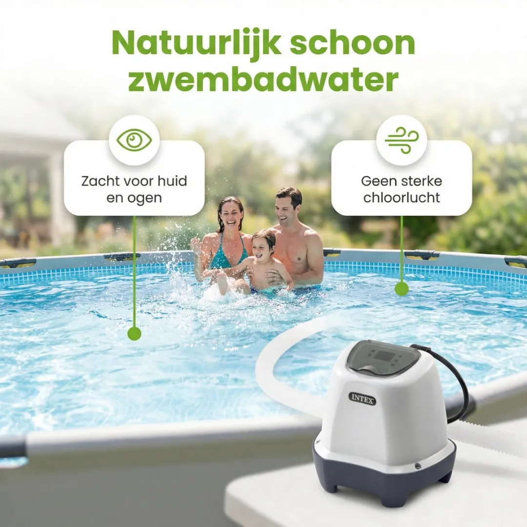 Intex QS200 Zoutwatersysteem 8327L/h - 32mm