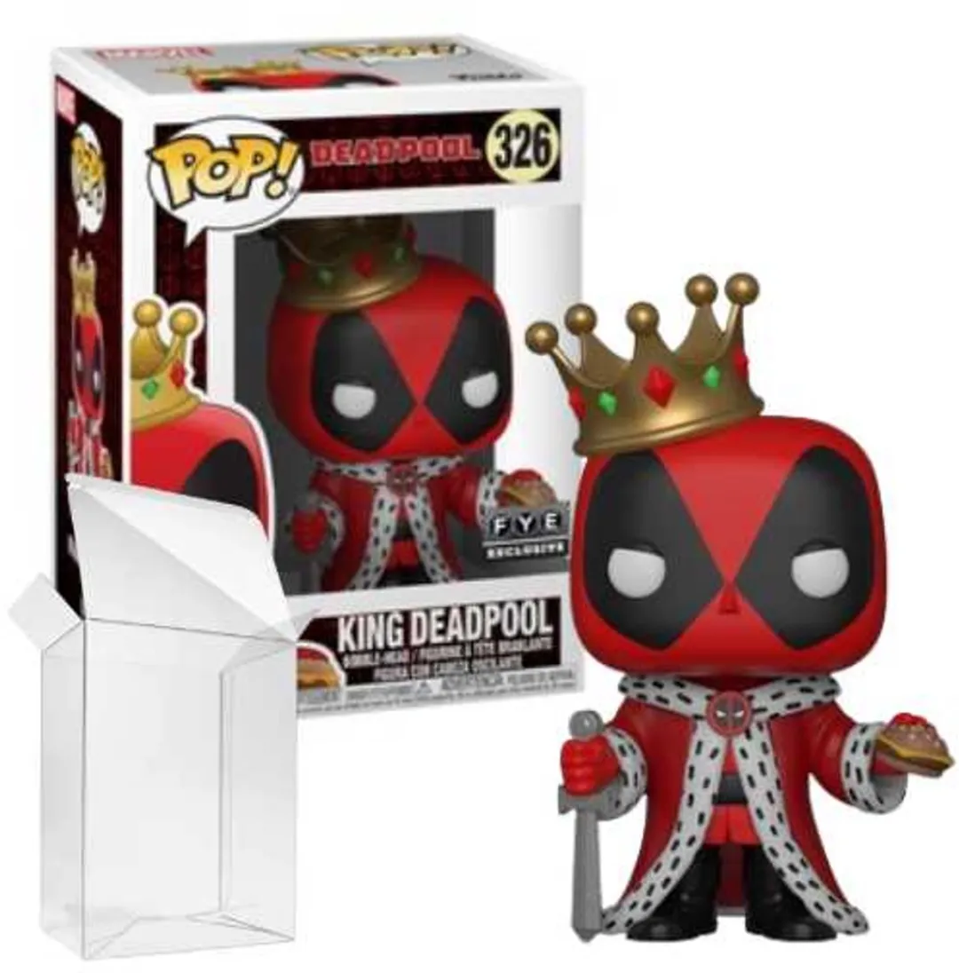 Funko Pop! Marvel King Deadpool #326 - Multi