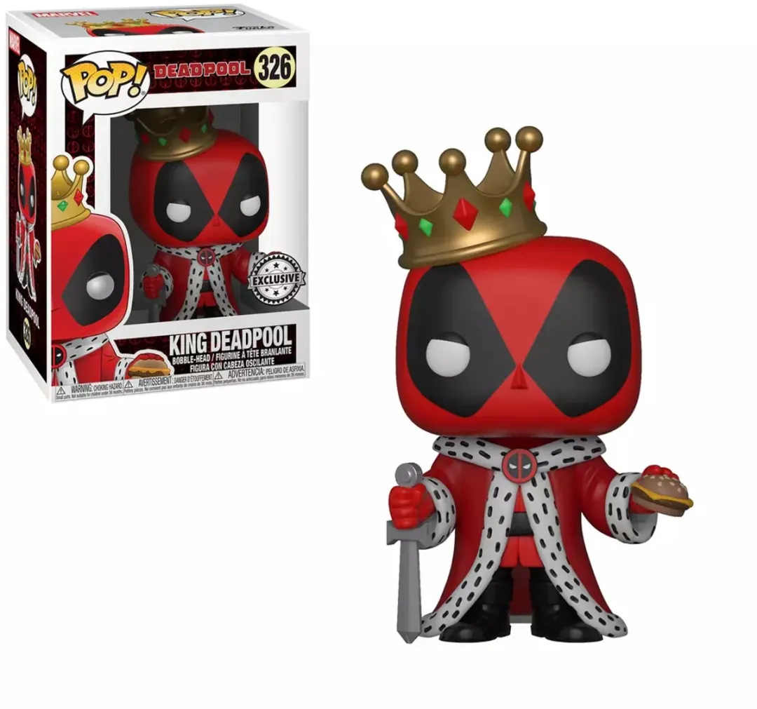 Funko Pop! Marvel King Deadpool #326