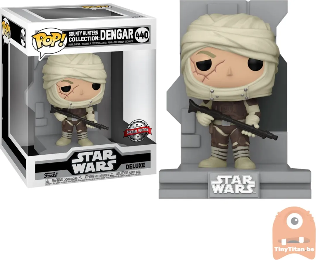 Funko Star Wars Dengar POP! Deluxe Vinyl Figure - 9cm - Multicolours