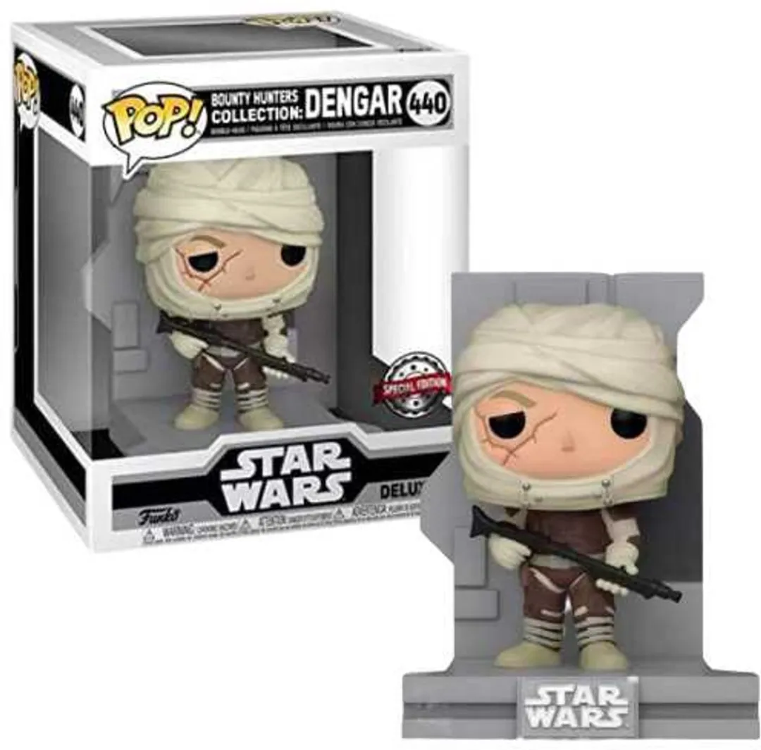 Funko Star Wars Dengar POP! Deluxe Vinyl Figure - 9cm - Multicolours - afbeelding 6 van 6