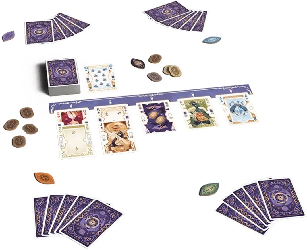 Asmodee All In! Predictions Kaartspel - 2-6 Spelers - Rood