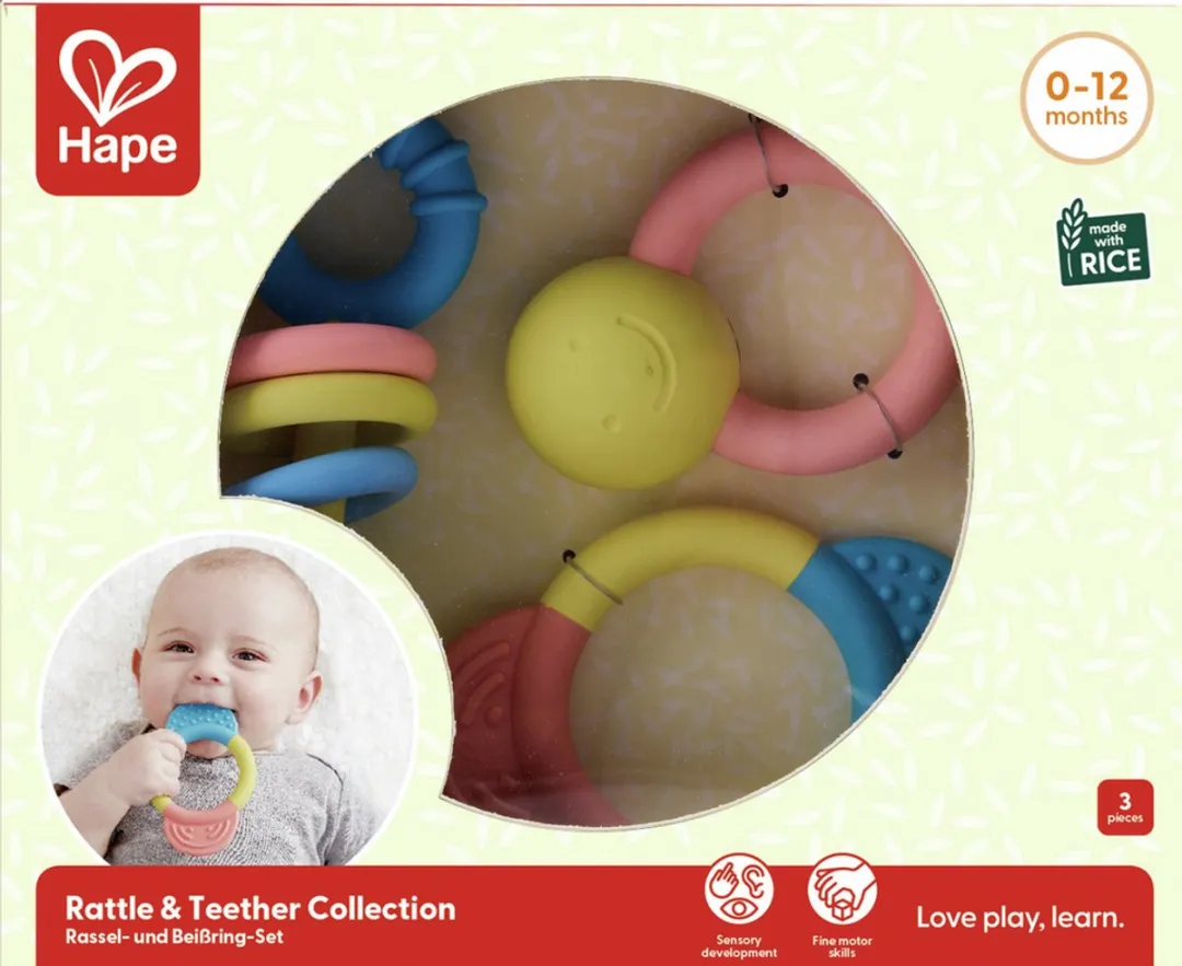 Hape Rammelaar & Bijtringcollectie - Veelkleurig