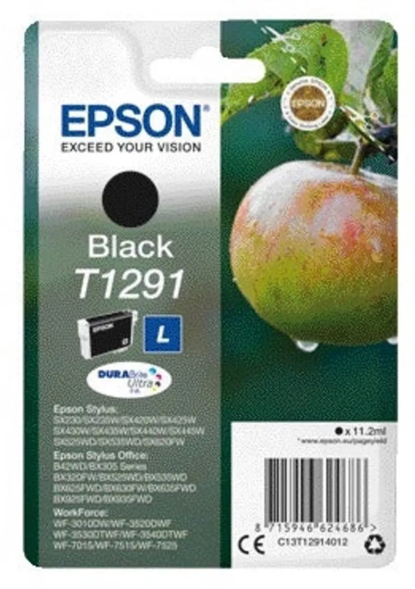 Epson T1291 Inktcartridge Zwart - 11.2ml
