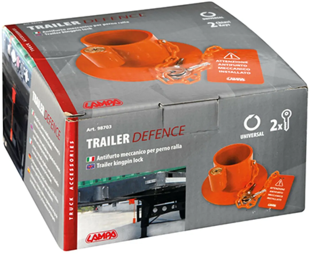 Lampa Universeel Kingpinslot 13mm - Oranje