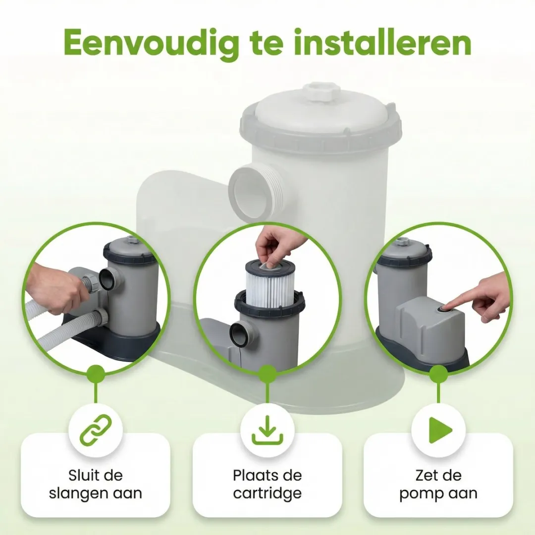 Bestway Flowclear 58389 Filterpomp 5678L/u - 24 Stuks