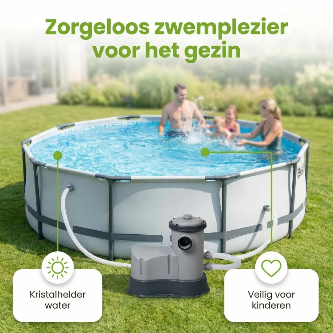 Bestway Flowclear 58389 Filterpomp 5678L/u - 24 Stuks