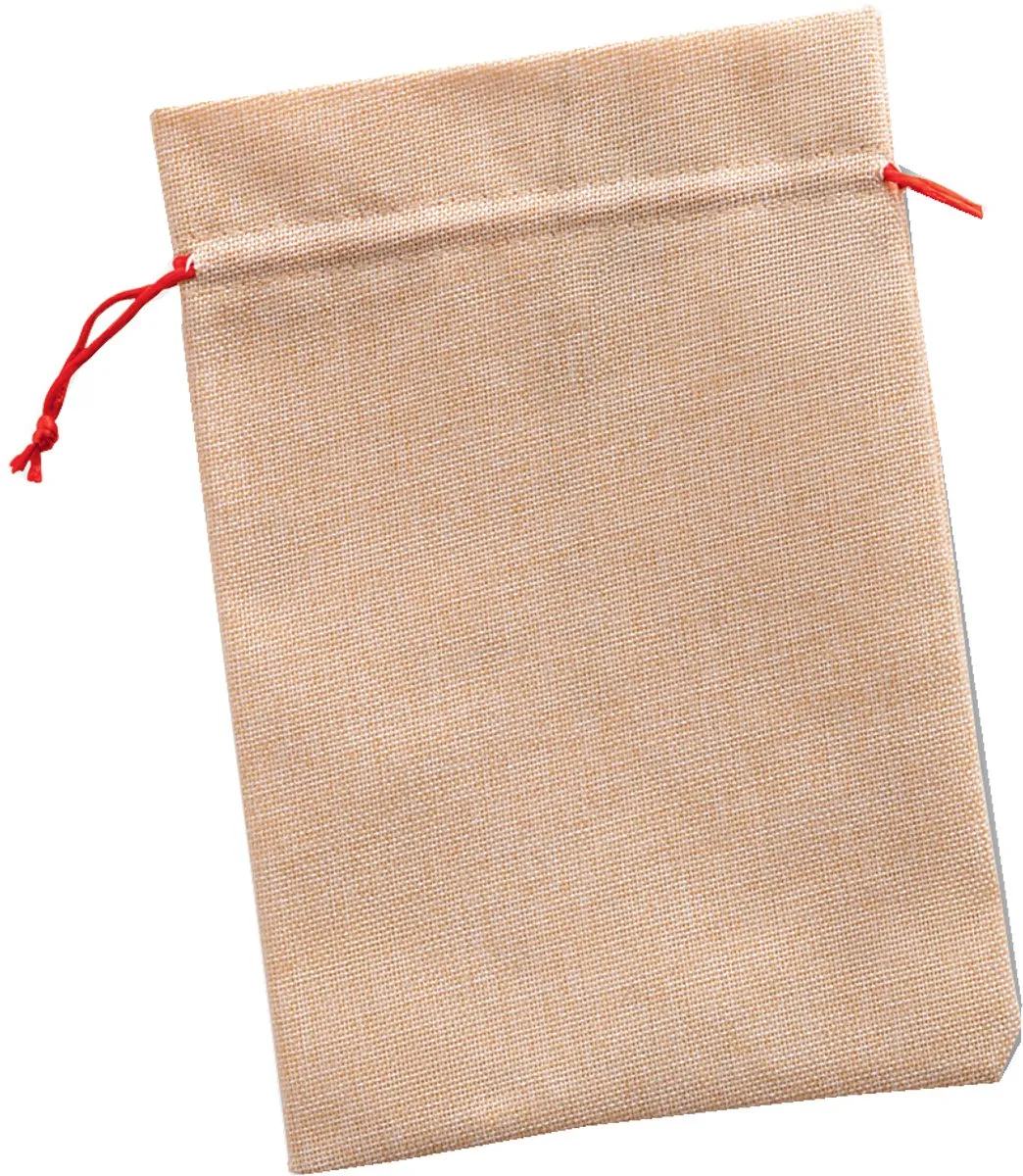 Folia Jute-Look Cadeautas 170x250mm - naturel