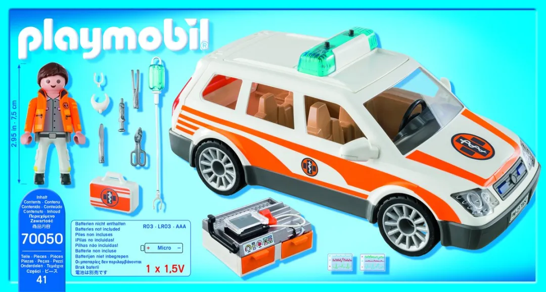 Playmobil City Life Mobiel Medisch Team 70050 - Multicolor - afbeelding 6 van 6