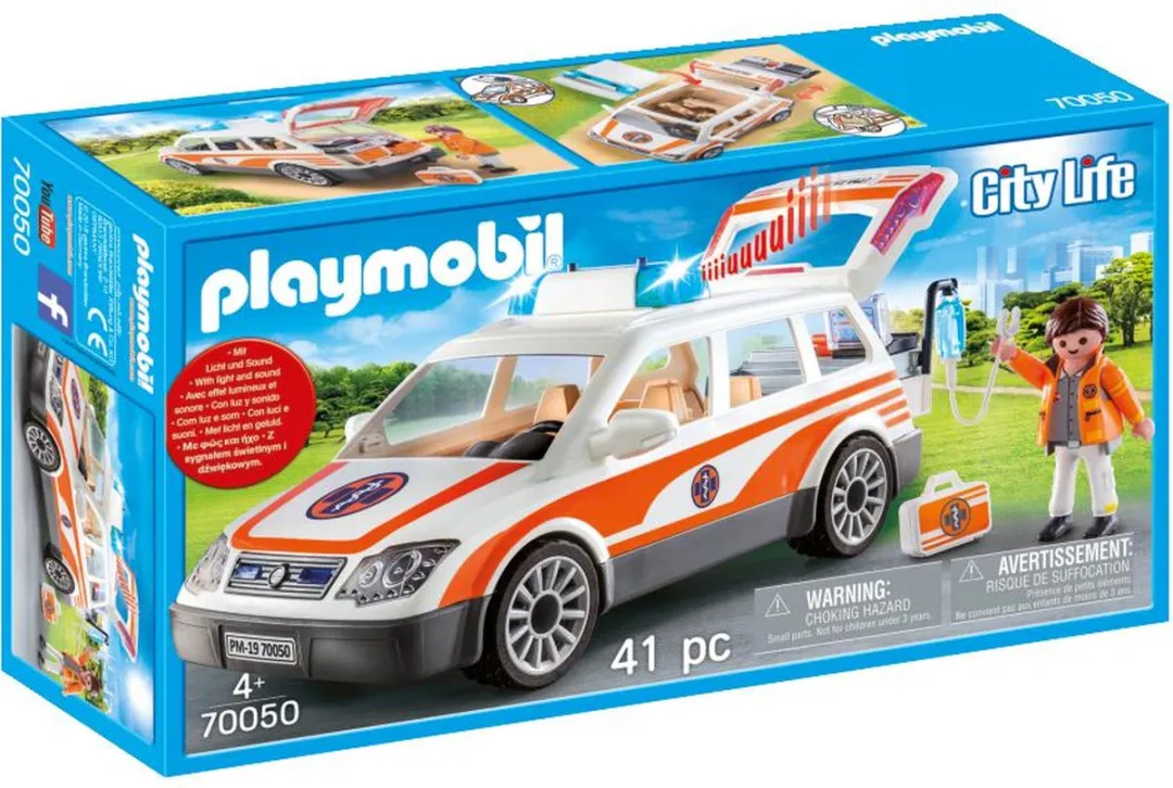 Playmobil City Life Mobiel Medisch Team 70050