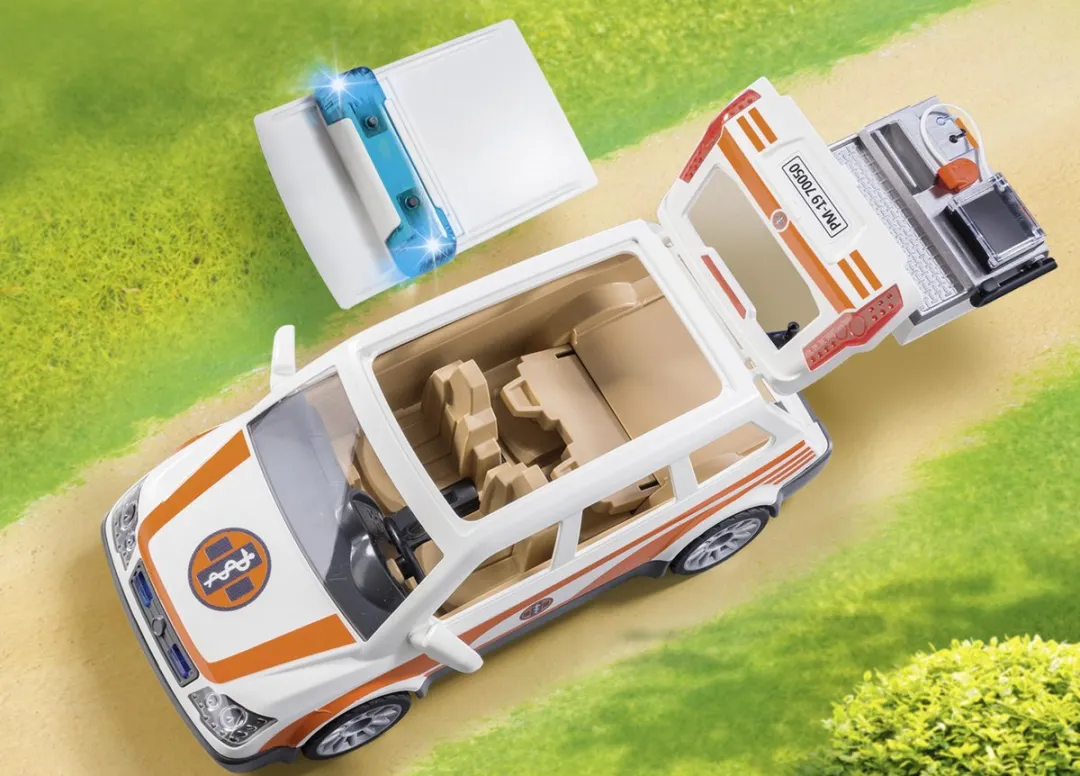 Playmobil City Life Mobiel Medisch Team 70050 - Multicolor