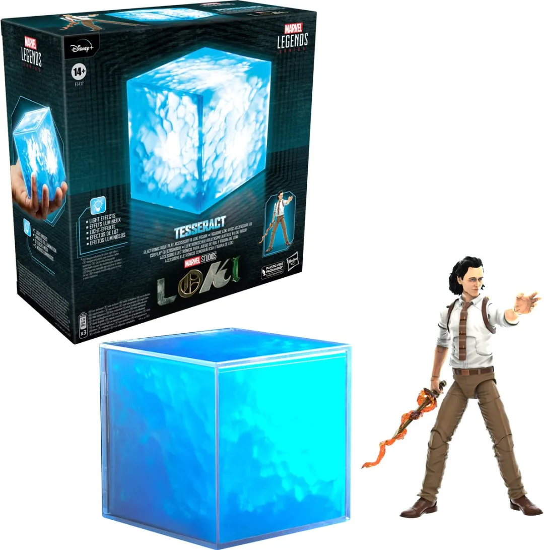 Marvel Legends Tesseract met Loki - F34375L0 - 15cm - Multicolor