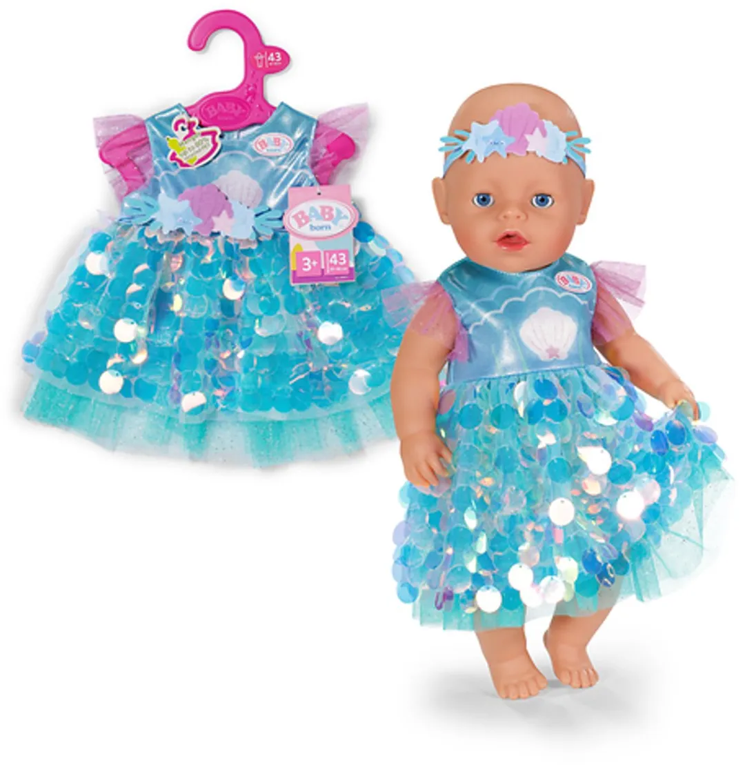 Baby Born Zeemeermin Poppenoutfit 43cm