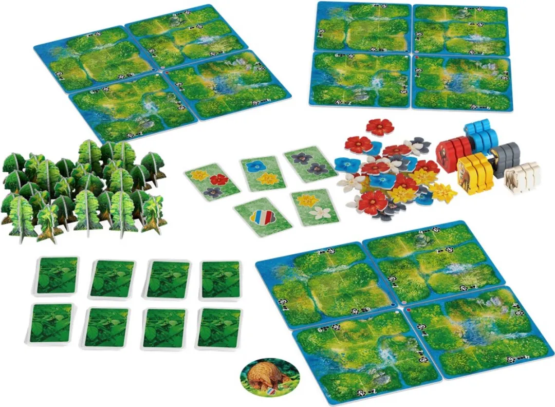 Asmodee Hutan - Familiespel 1-4 spelers - 8+ jaar