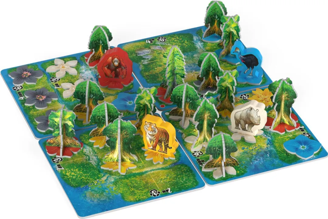 Asmodee Hutan - Familiespel 1-4 spelers - 8+ jaar