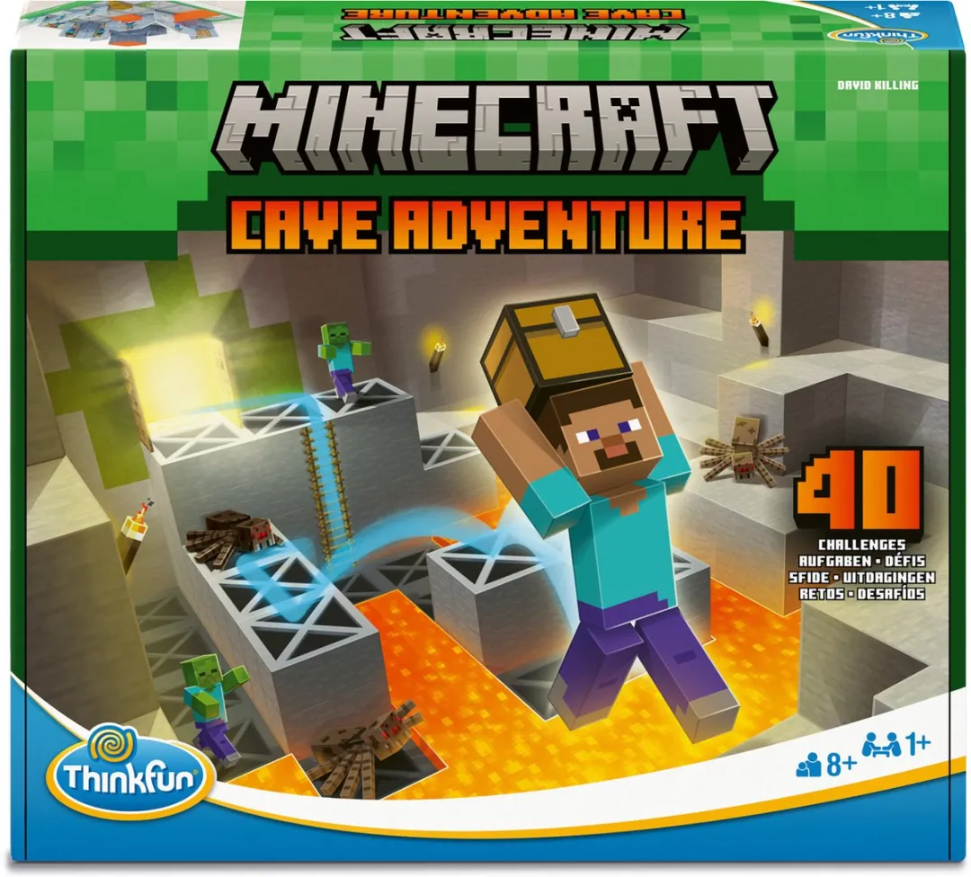 Ravensburger Minecraft Cave Adventure Logicaspel - 2-6 Spelers