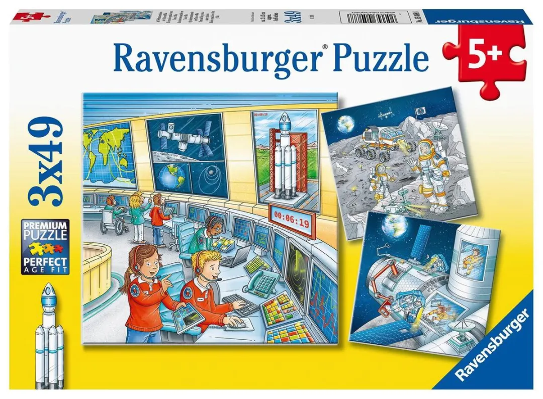 Ravensburger Op Ruimtevaartmissie Tom & Mia Puzzel