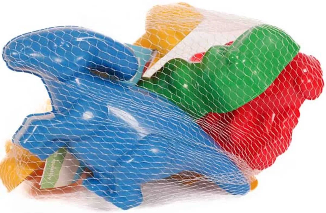 PIA Soft Toys Dinosaurus Zandvormen - 4 Stuks