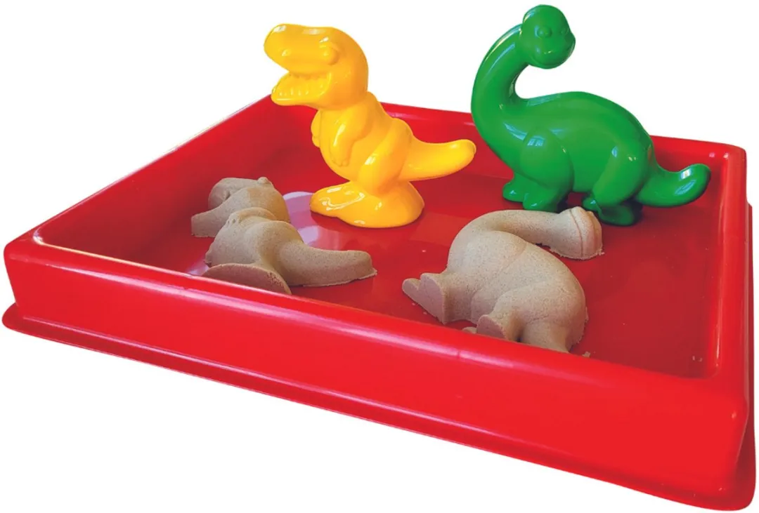 PIA Soft Toys Dinosaurus Zandvormen - 4 Stuks - afbeelding 6 van 6