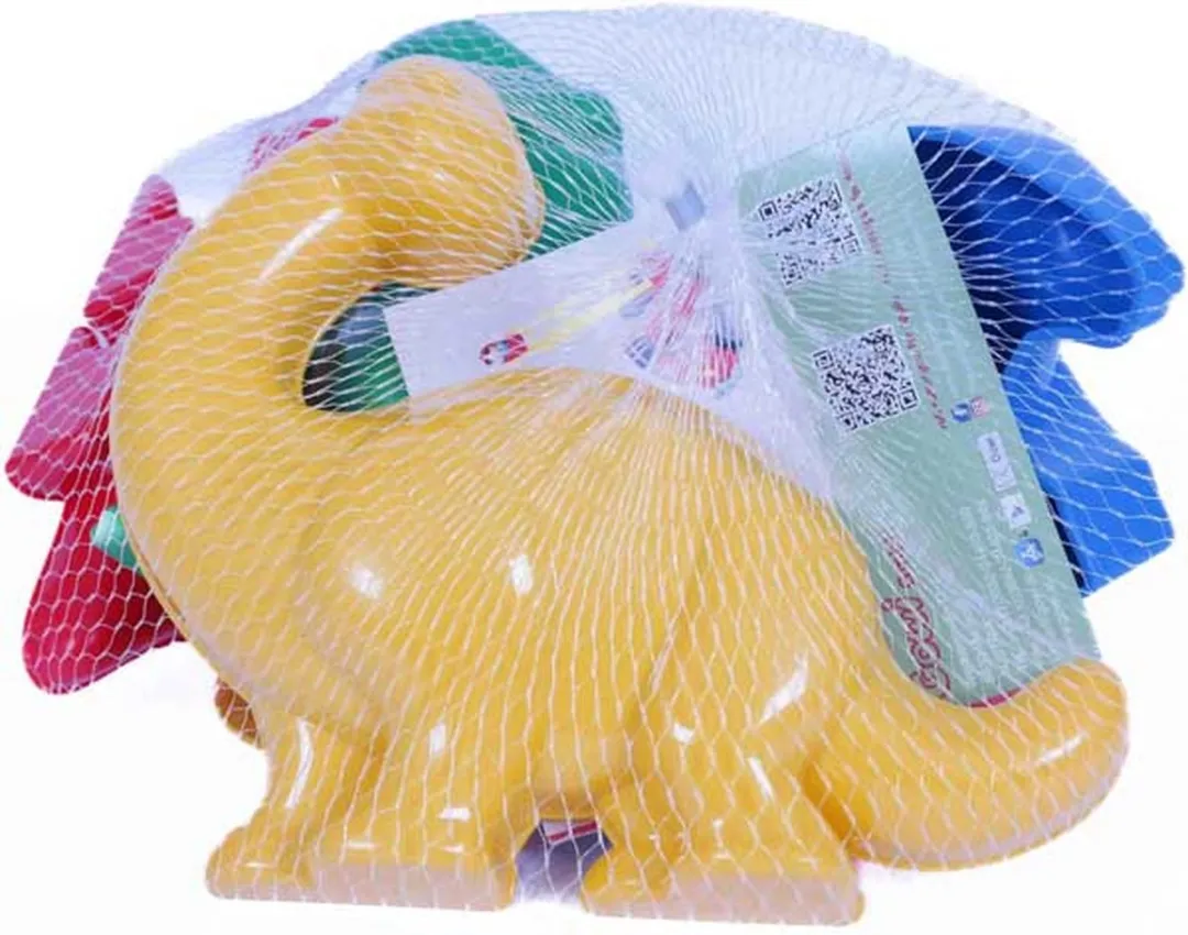 PIA Soft Toys Dinosaurus Zandvormen - 4 Stuks