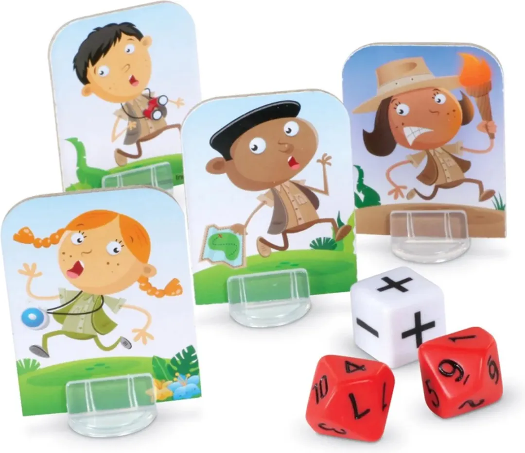 Learning Resources Math Island Rekenspel - 3 Dobbelstenen LER5025