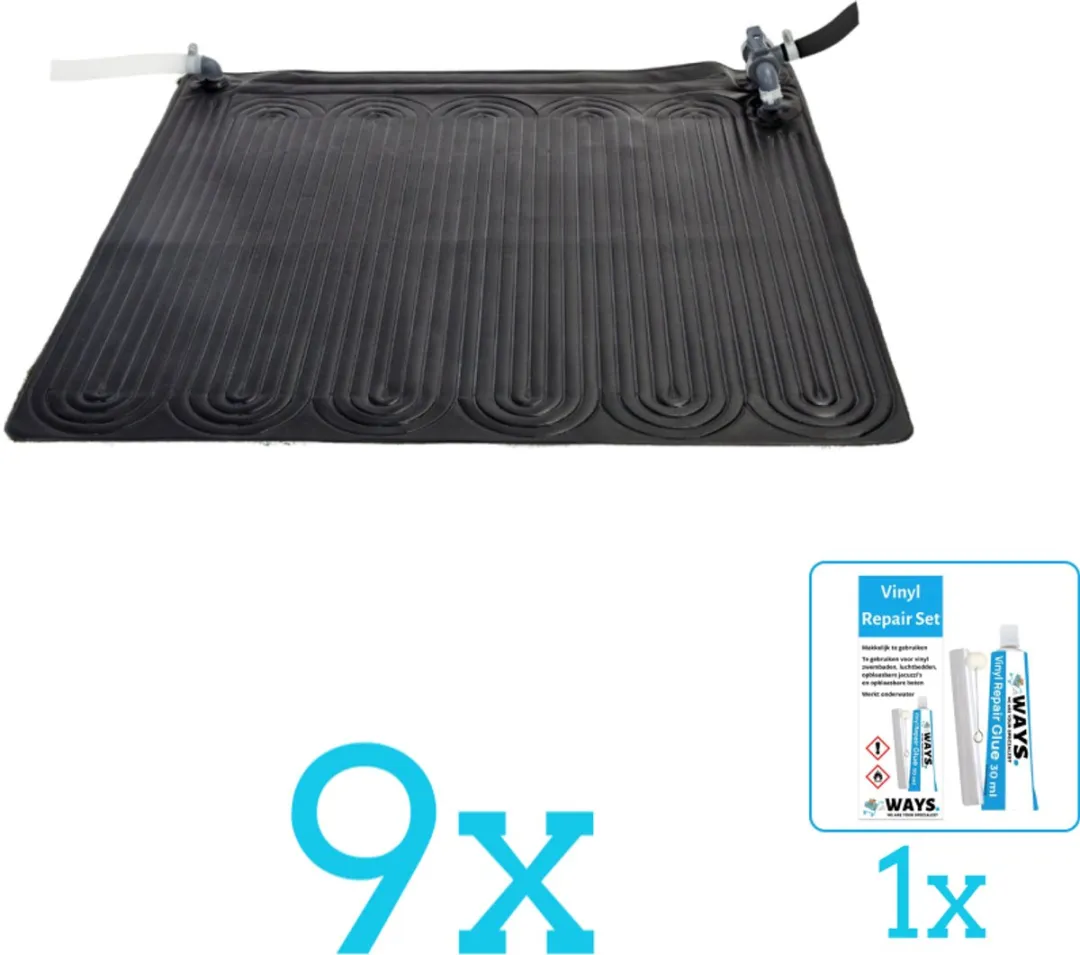 Intex Solar Mat 28685-Zwart Zwembadverwarming