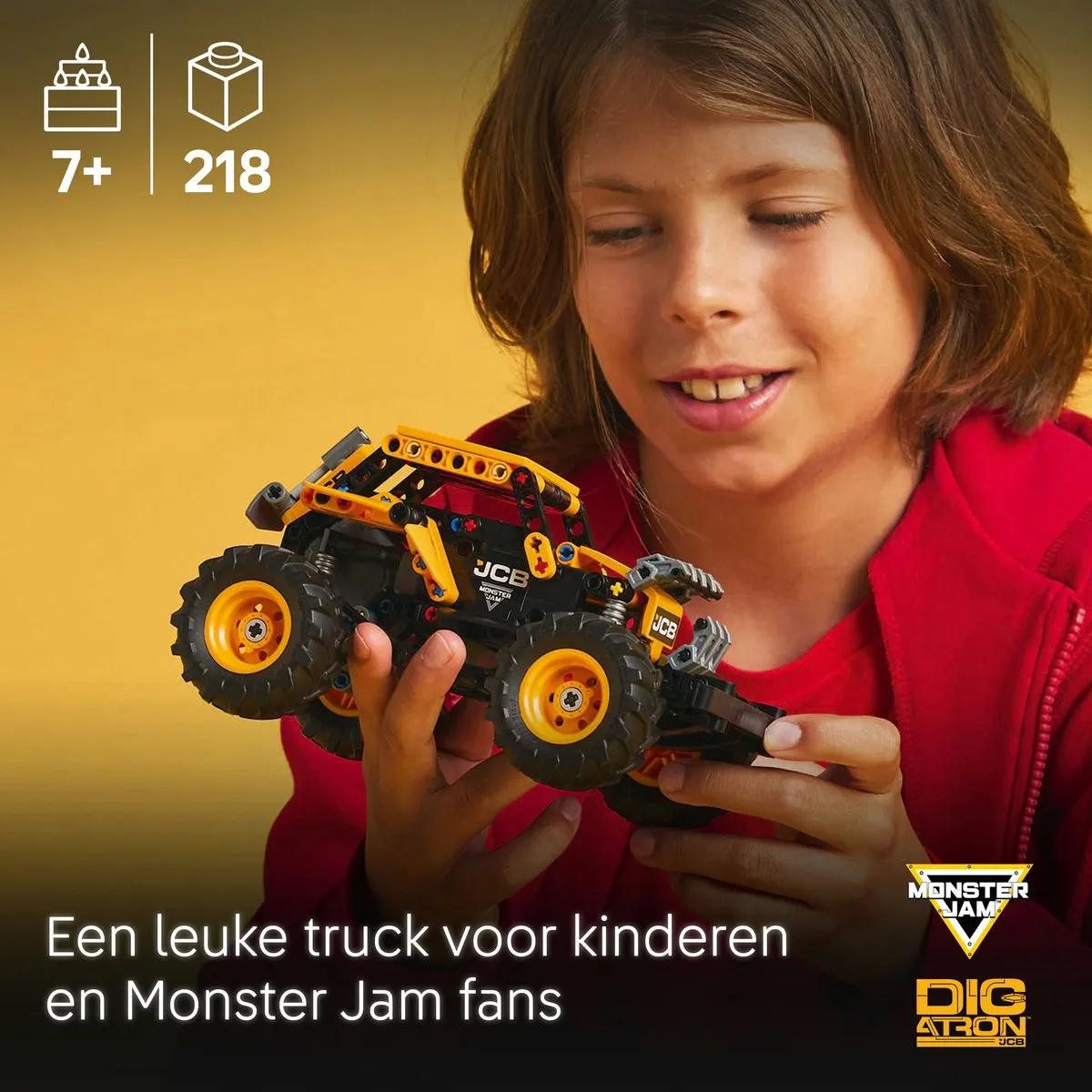 LEGO Technic Monster Jam DIGatron Pull-Back Truck 42199 - 218 Stukken